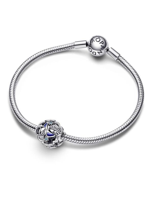 Charm Pandora Aladdín, Princesa Jasmine y Genio pulsera