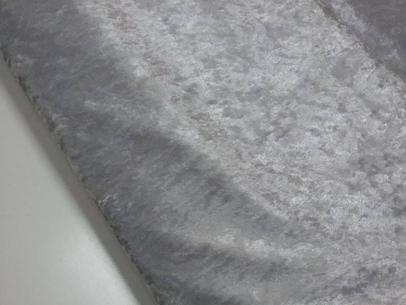 Tejido terciopelo MARTELE   PLATA 
