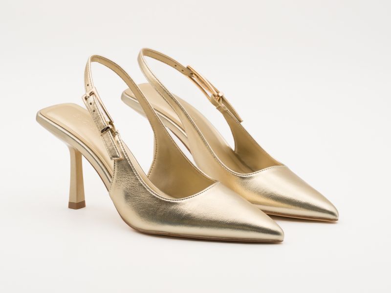 Zapato Destalonado Oro-1