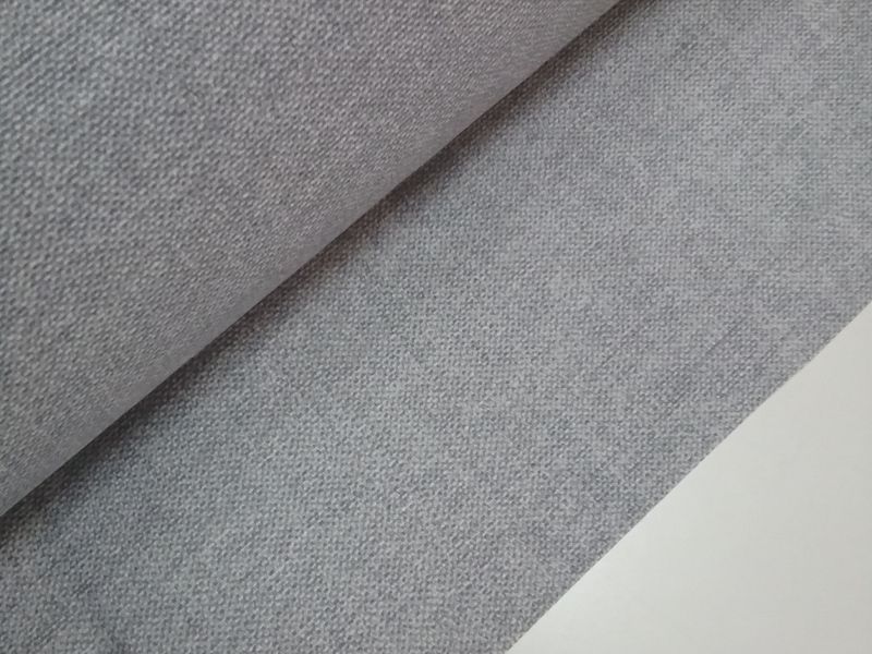 Tejido Mantel resinado GRIS PERLA