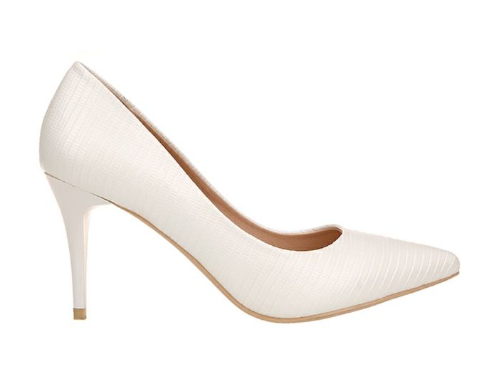 Zapato Salón Blanco