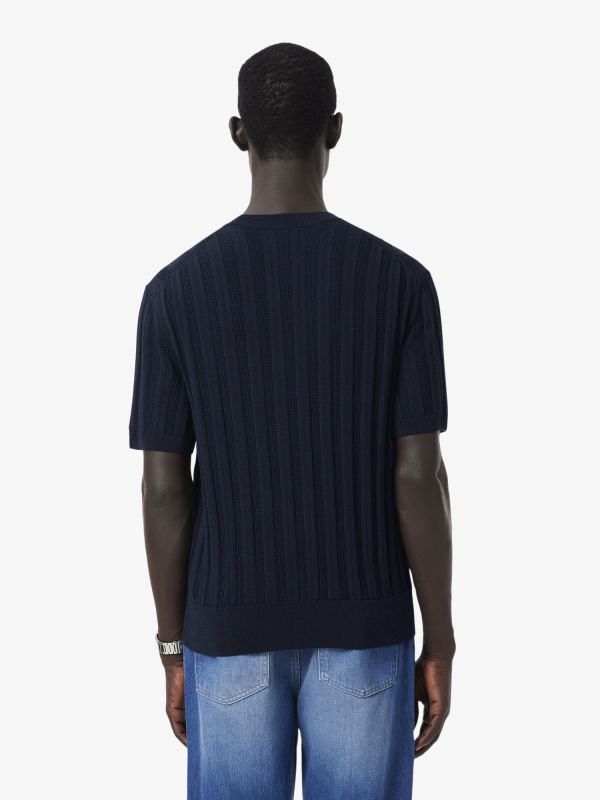  Jersey de Manga Corta de Canalé Vaporoso de Lacoste