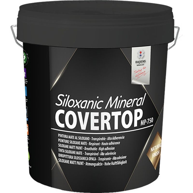 Plástico Mate Siloxano Covertop Blanco MP-750 12 lt