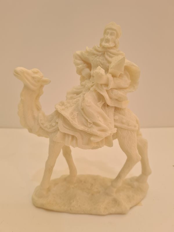 Reyes Magos Alabastrina 17 cm. 