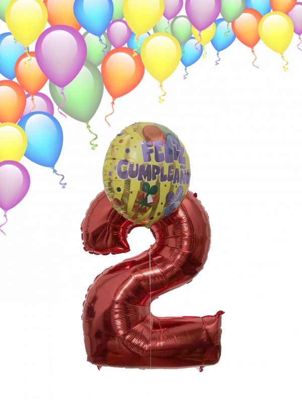 Globos Foil Feliz Cumpleaños