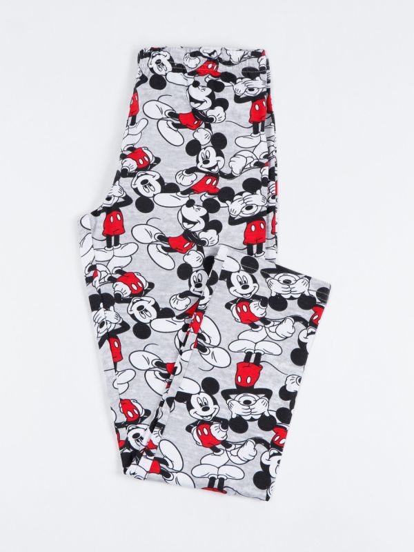 Pijama niña Mickey Mouse gris