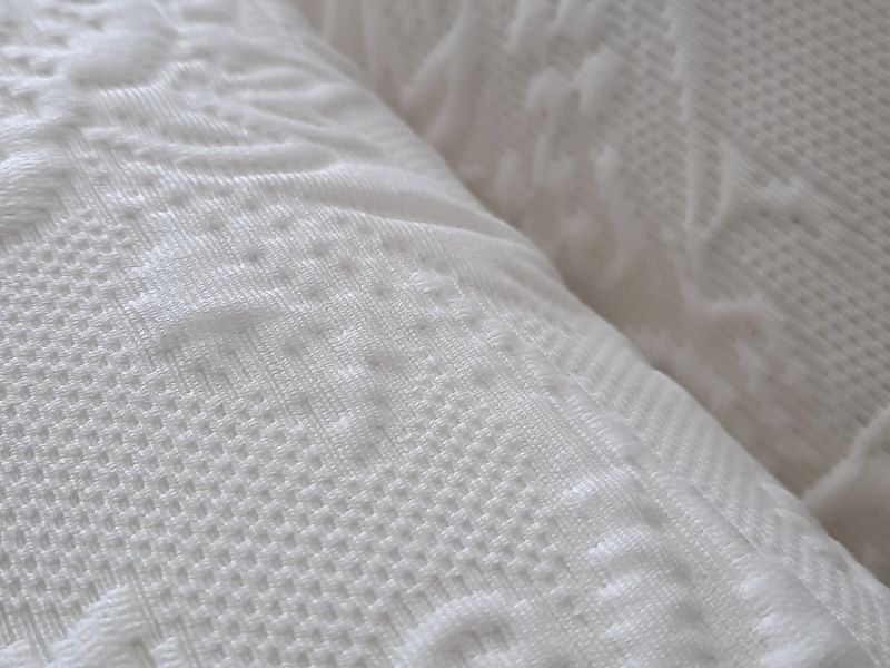 Piqué FLOR BLANCO SUCIO 