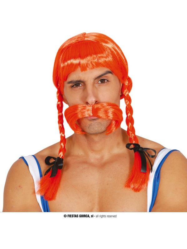 Peluca de Galo forzudo