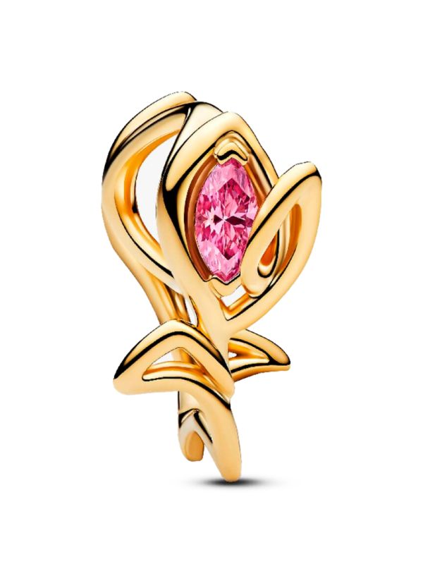 Charm Pandora Tulipán Calado Baño Oro 