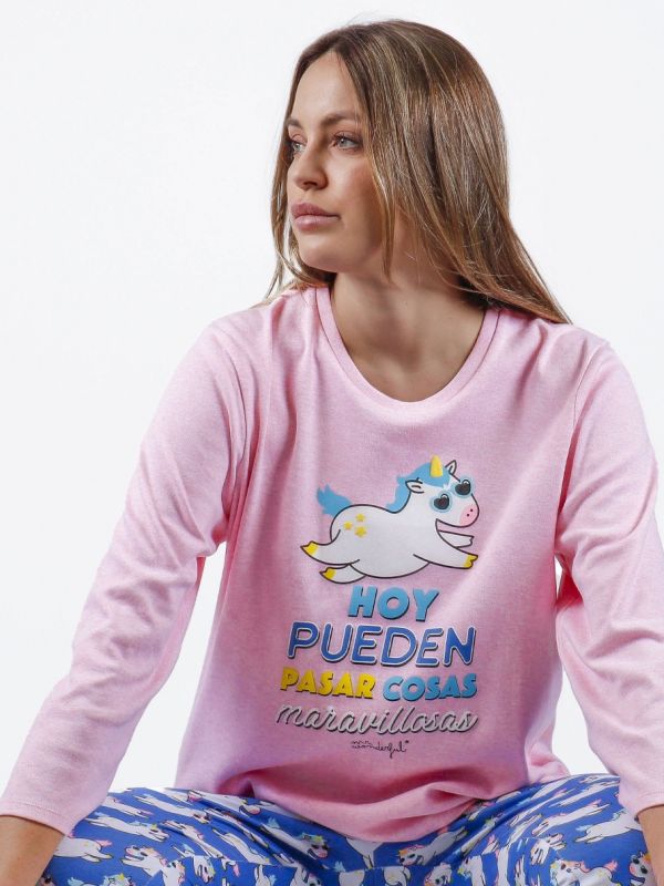 Pijama mujer unicornio Mr. Wonderful