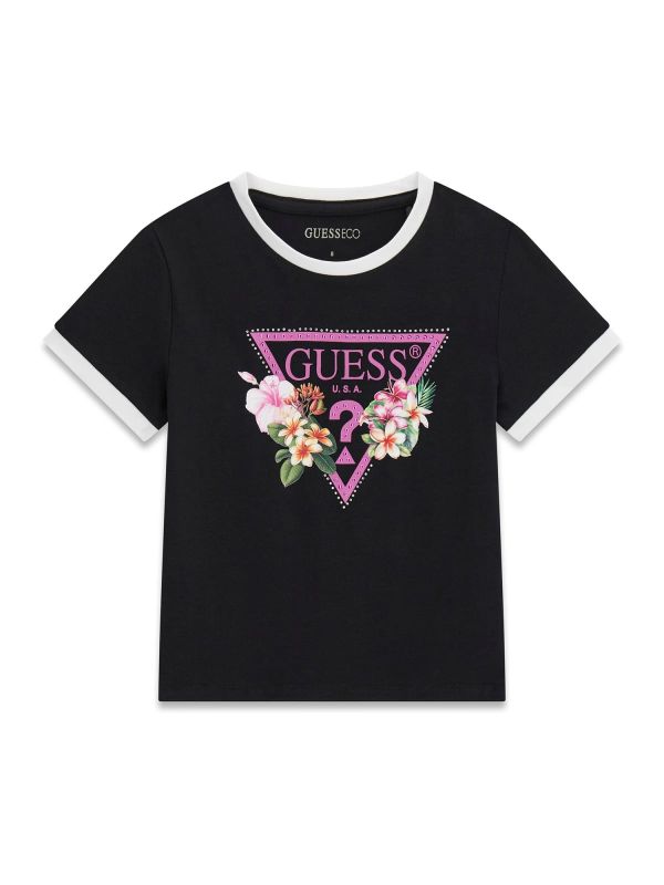 Camiseta Guess Logo Floral