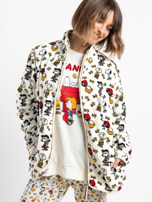 Bata mujer meet up crudo snoopy