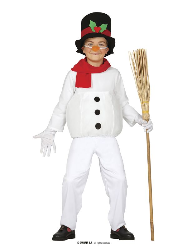 Disfraz de Muñeco de Nieve Infantil