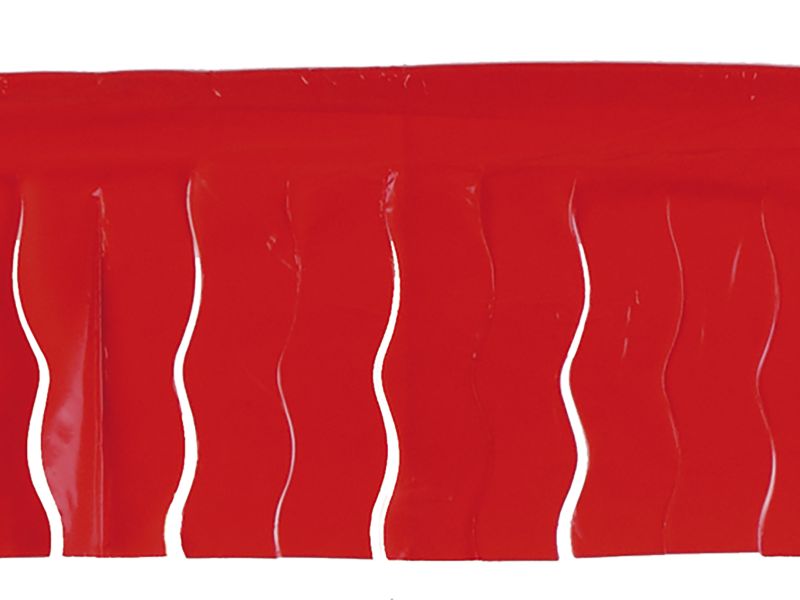 Bolsa de Fleco plástico Rojo