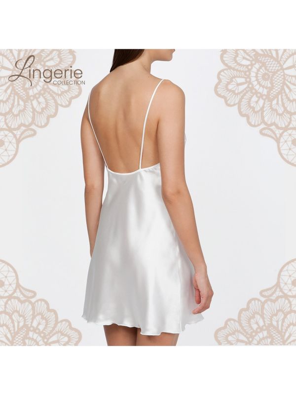 Camisón tirante raso Lingerie Ivette Bridal