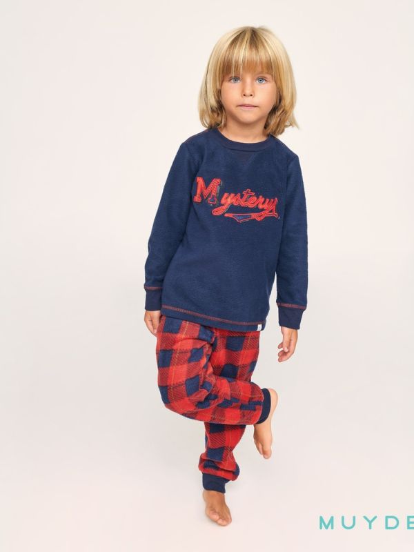 Pijama micropolar niño Mistery