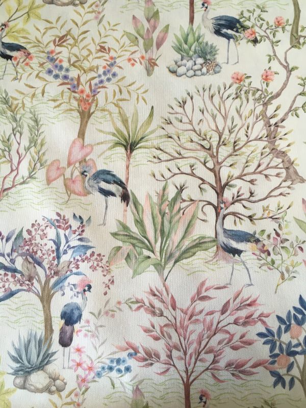 LONETA HALF PANAMA AVES Y PAISAJES 