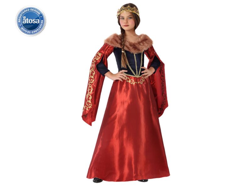 Disfraz de Dama Medieval Infantil
