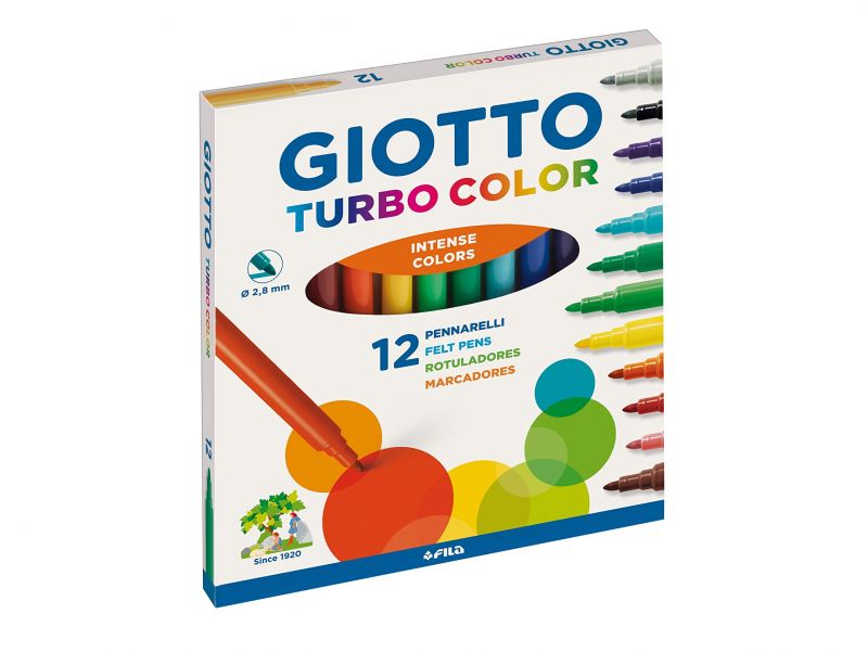 Giotto Turbo Color 12 rotuladores