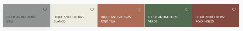 Dique Antigoteras Fibrado Al Agua