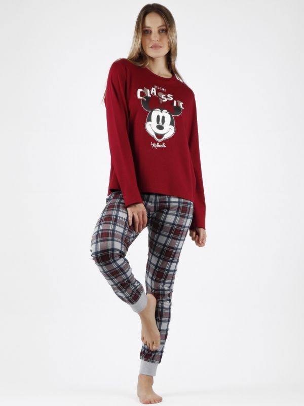 Pijama mujer Mickey Check
