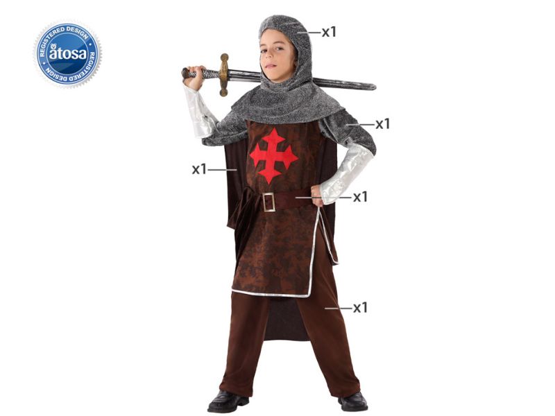 Disfraz de Cruzado Medieval Infantil