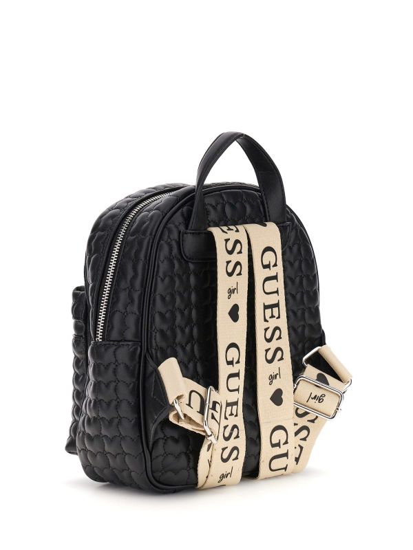 Mochila Guess Acolchada Corazones