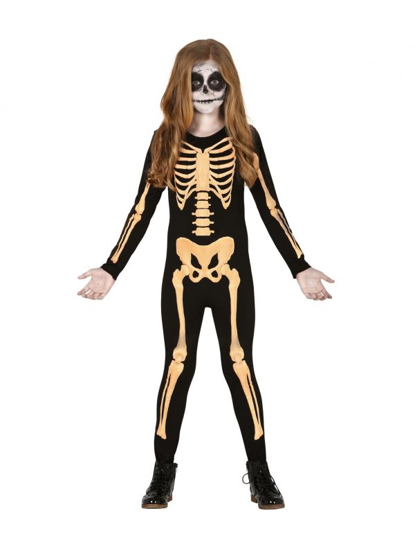 Disfraz de esqueleto para niño