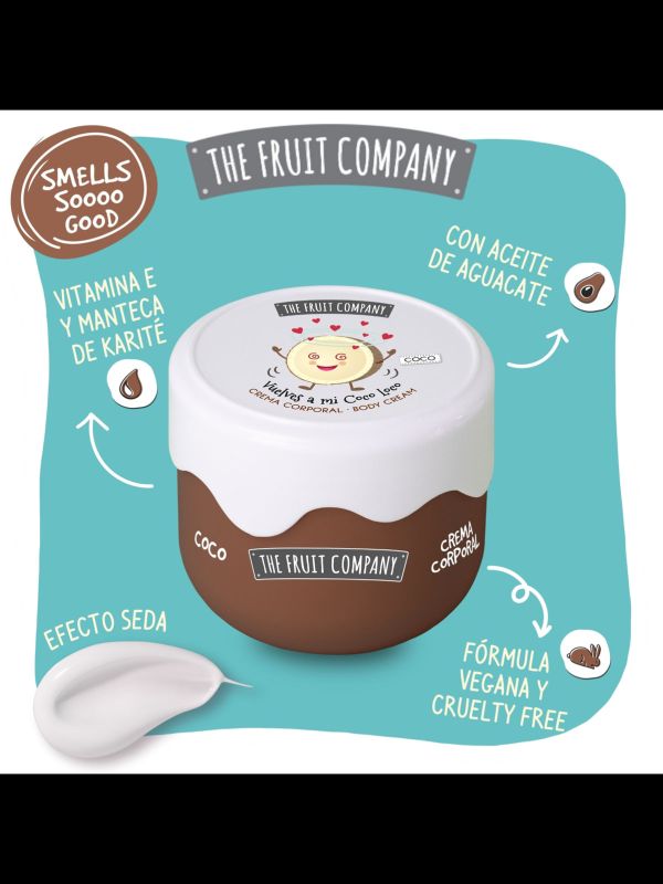 Crema Corporal Coco Efecto Seda 200 ml-1