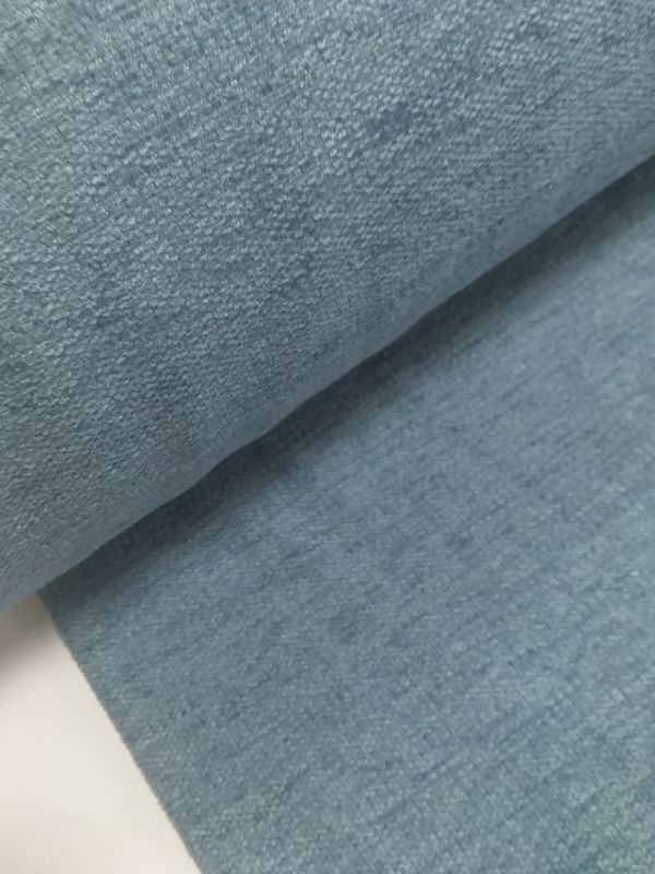 Chenilla doble cara AZUL AGUA MARINA 