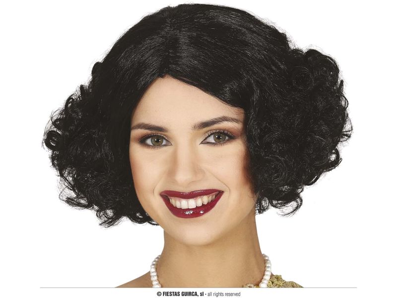 Peluca Años 20