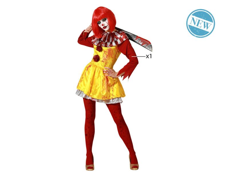 Disfraz de Payasa Asesina