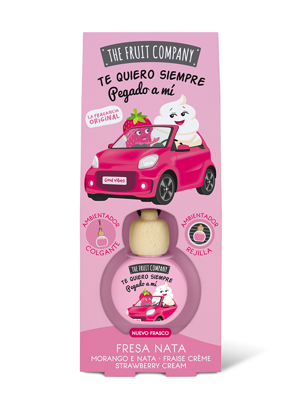 Ambientador Coche Fresa Nata