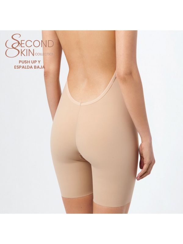 Body espalda baja y push-up con pata Second Skin Ivette Bridal