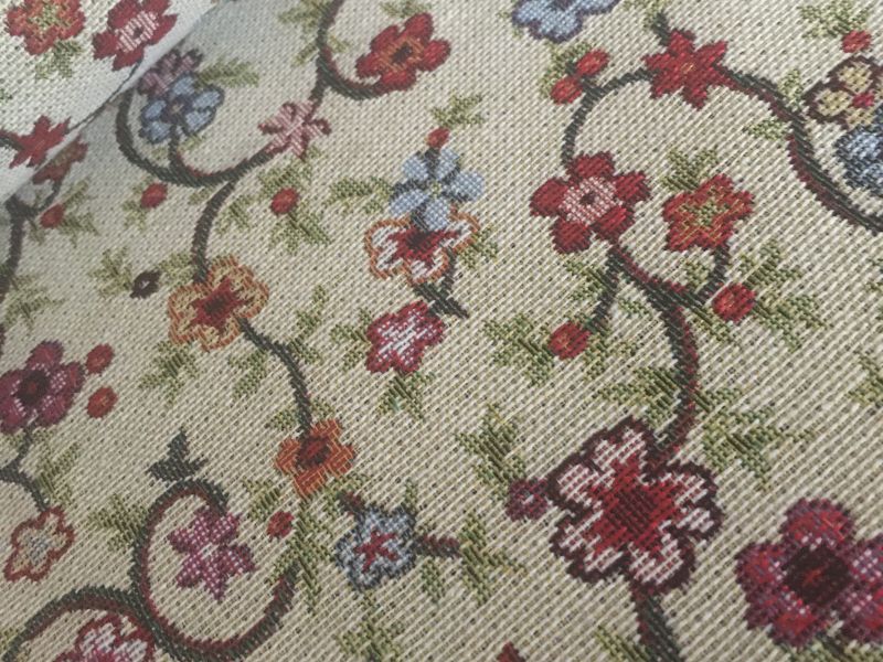 Tapicería jacquard GOBELINO RAMAS 