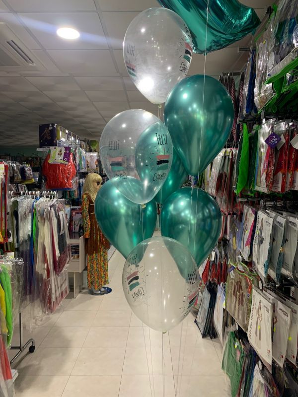 Globo Feliz Cumple Transparente