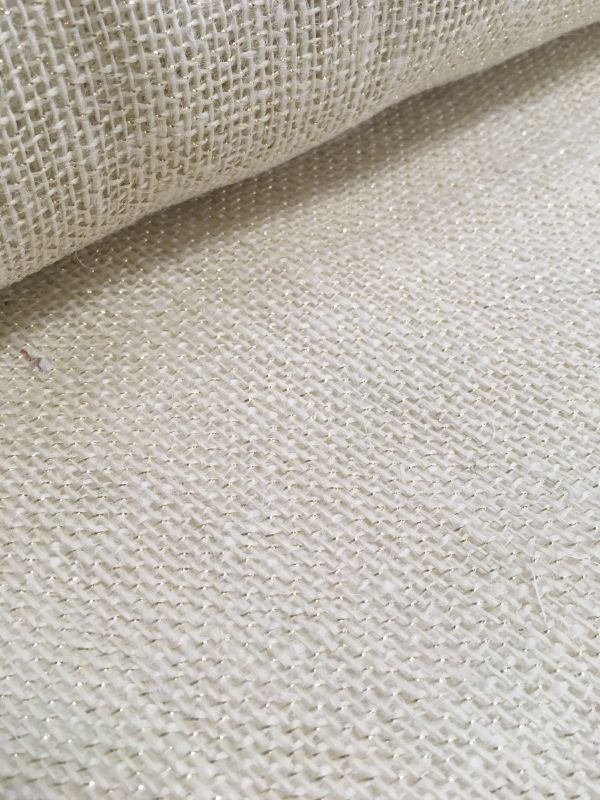 Alpillera cruda NAVIDAD CON PURPURINA 