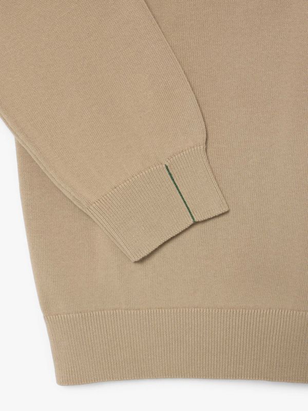 Lacoste V-Neck: Heritage Beige