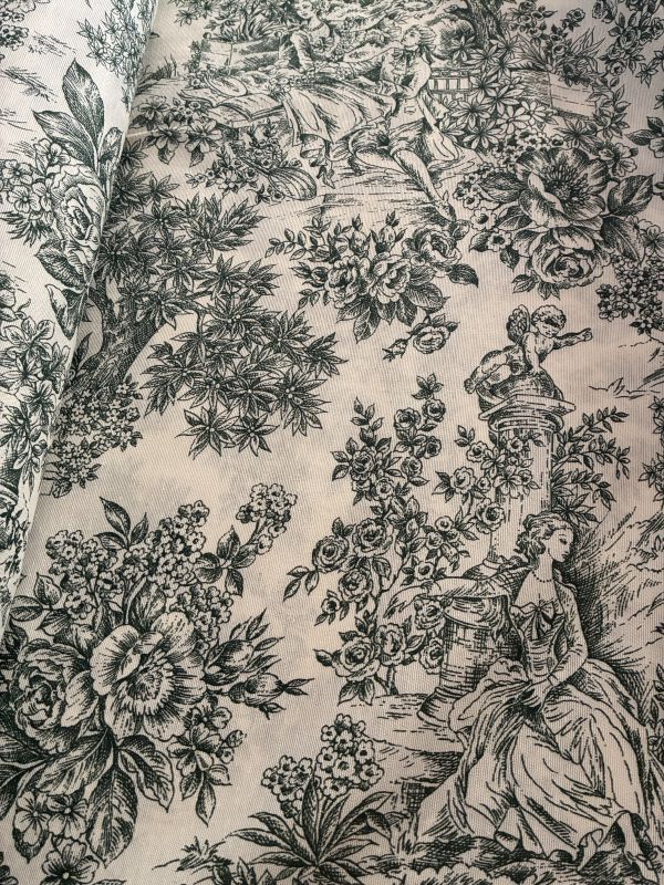 Loneta toile de youy VERDE