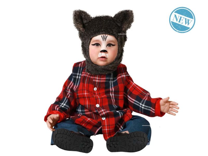Disfraz de Hombre lobo bebe