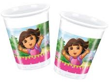 Vasos Cumpleaños Dora