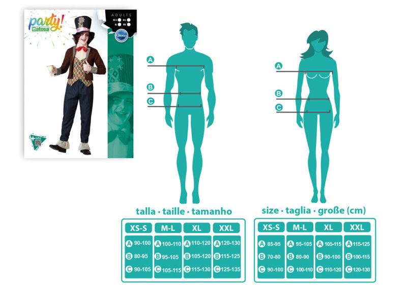 Disfraz de Sombrerero Loco