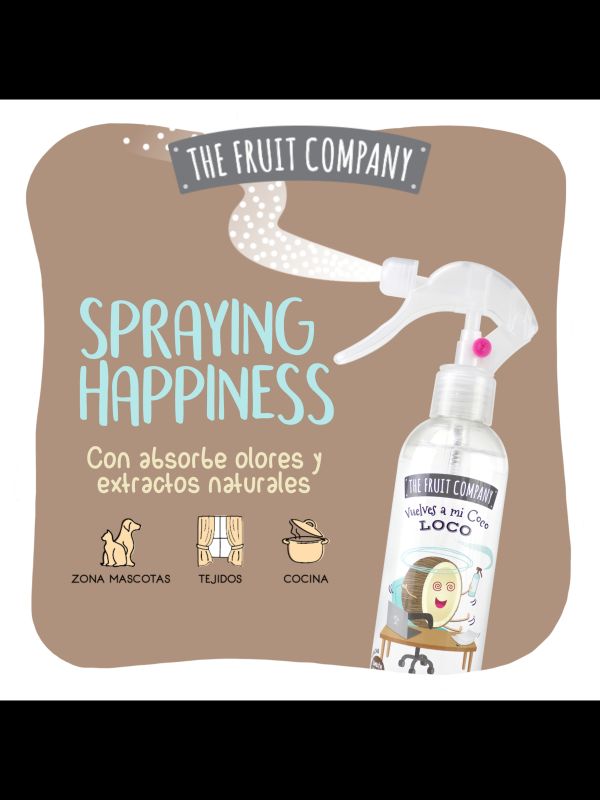 Spray Ambientador Multiusos Coco 250 ml-2
