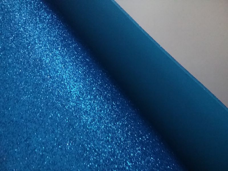 Goma Eva brillo AZULONA