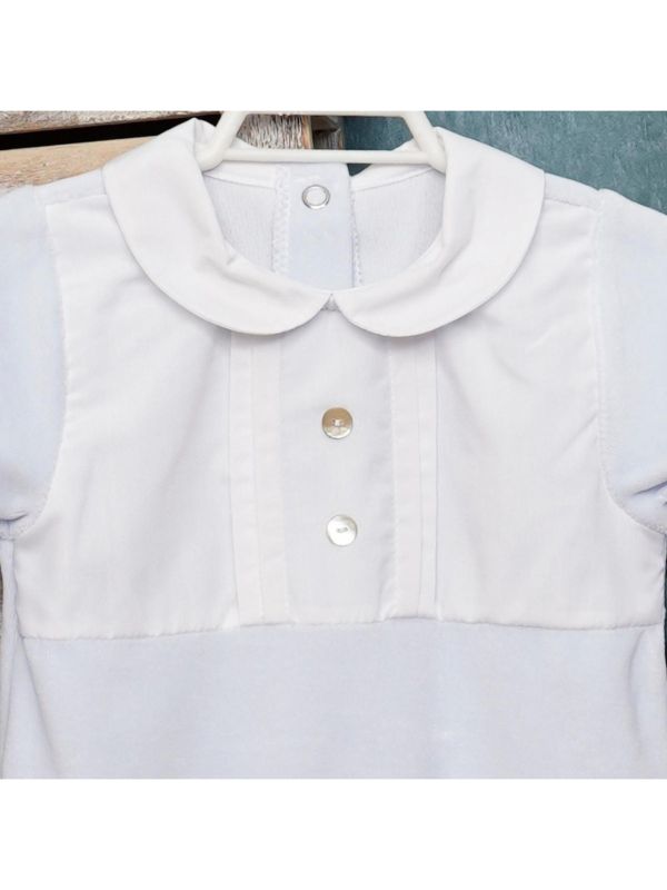 Pelele bebe loras celeste