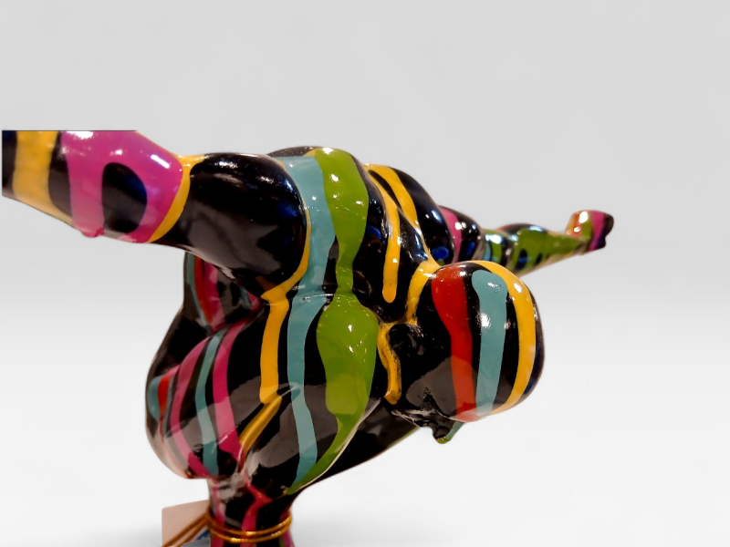 Escultura Atleta Graffiti