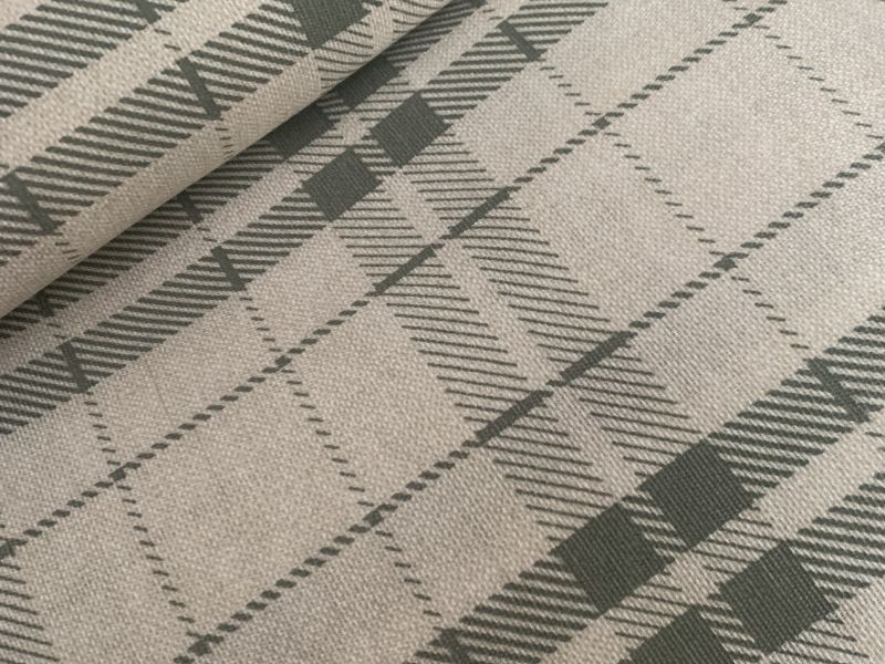 Tela de mantel antimanchas CUADRO VERDE 