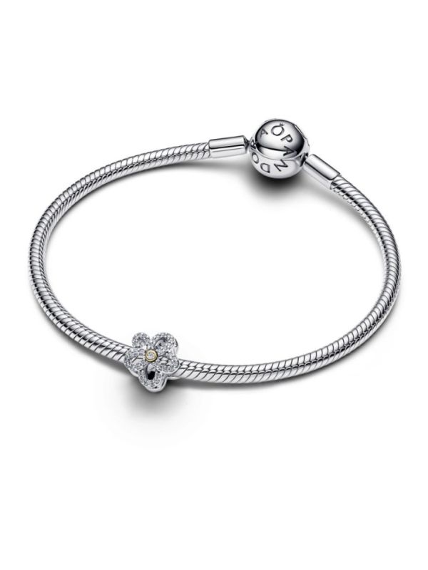 Charm Pandora Flor Calada pulsera