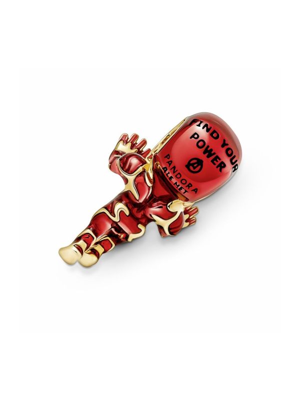 Charm Pandora Iron Man parte posterior
