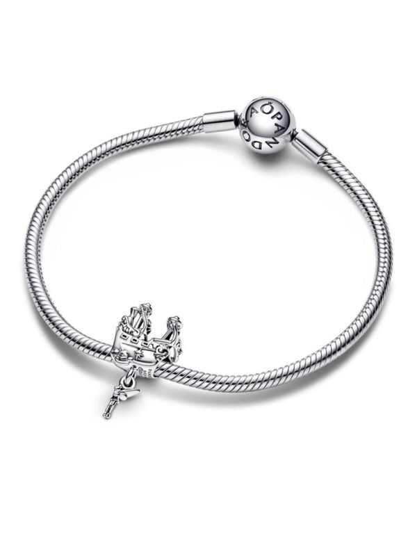 Charm Pandora Campanilla & Barco Pirata Capitán Garfio Disney